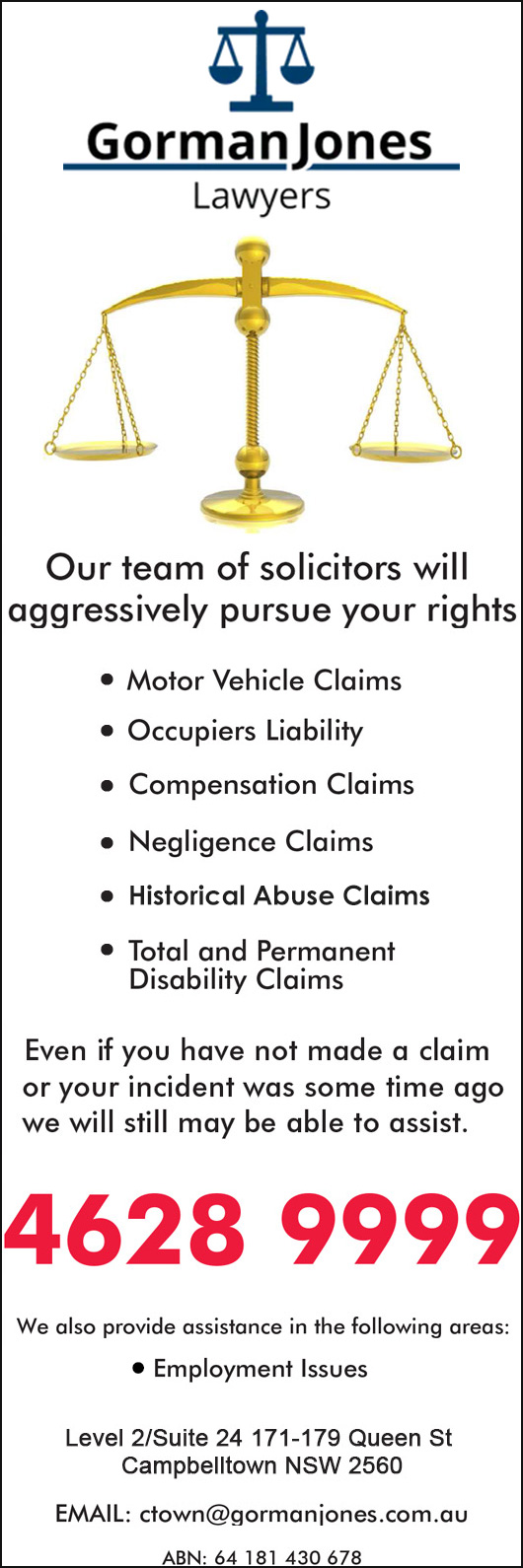 Gorman Jones Lawyers