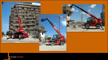 High Range Crane Forks Hero Image