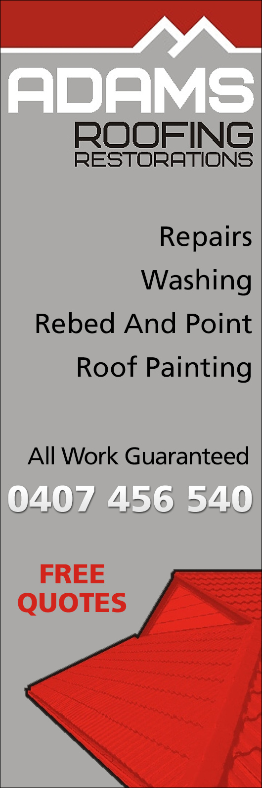 Adam's Roofing Restorations