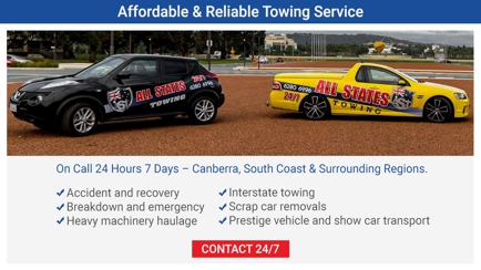 All States Towing Hero Image
