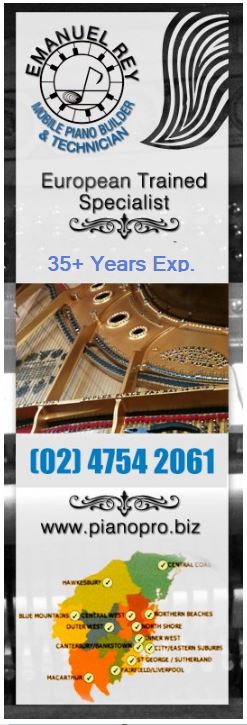 Emanuel Rey Mobile Piano Builder & Technician