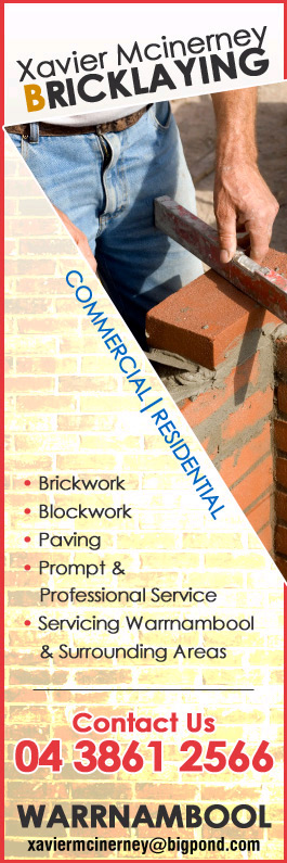 Xavier McInerney Bricklaying