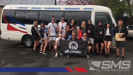 SMS Transport - The Shuttle Specialists Hero Image