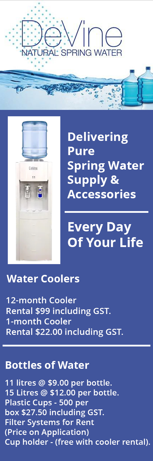 Devine Natural Spring Water Pty Ltd