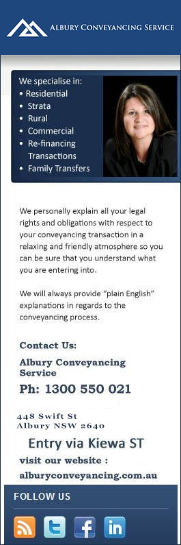 Albury Conveyancing Service