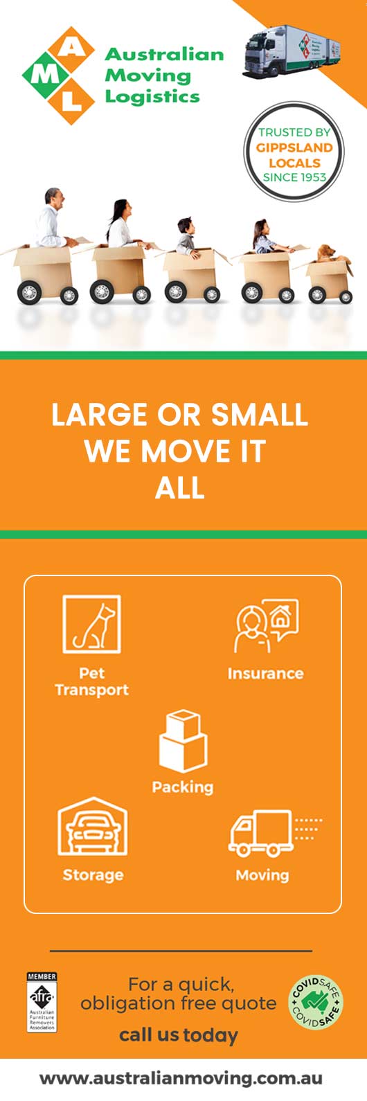 Australian Moving Logistics & Storage