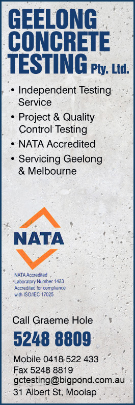Geelong Concrete Testing Pty Ltd