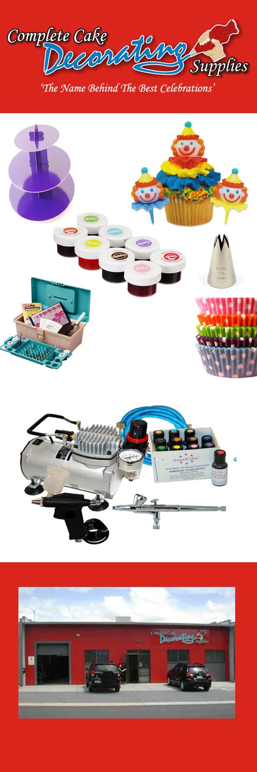 Complete Cake Decorating Supplies