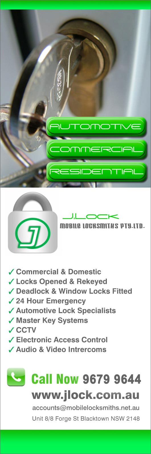 J-Lock Mobile Locksmith