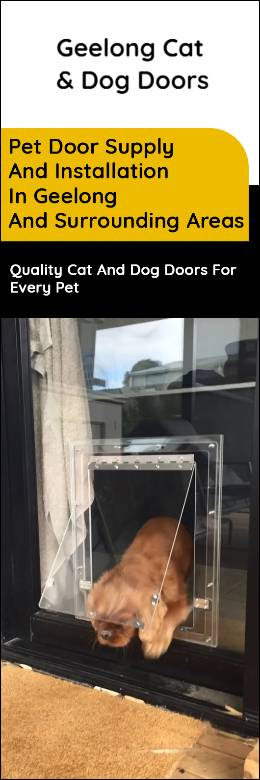 Geelong Cat & Dog Doors