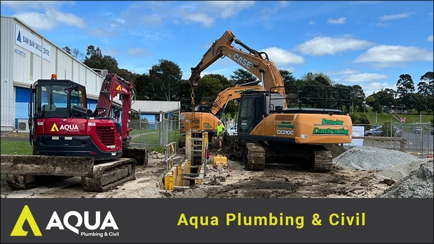 Aqua Plumbing & Civil Hero Image