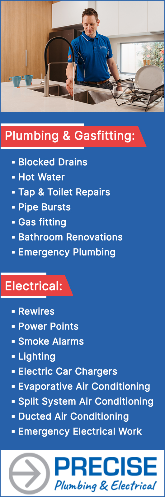 Precise Plumbing & Electrical Adelaide
