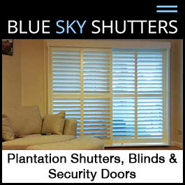 Blue Sky Shutters