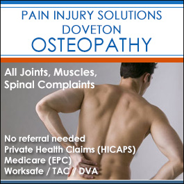 Pain injury Solutions - Doveton Osteopathy