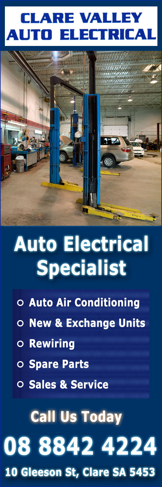 Clare Valley Auto Electrical