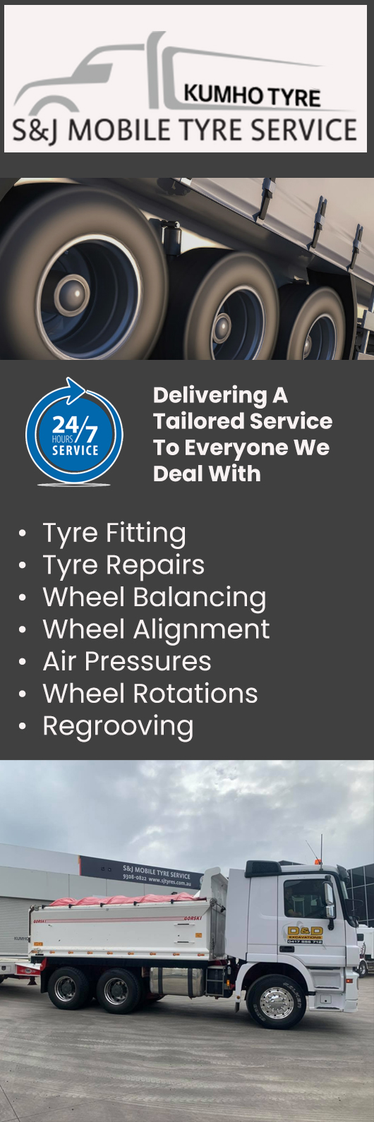 S & J Mobile Tyre Service