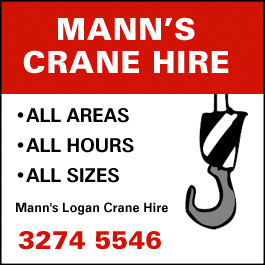 Mann's Logan Crane Hire