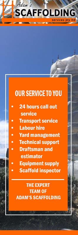 Adam's Scaffolding Services Pty Ltd