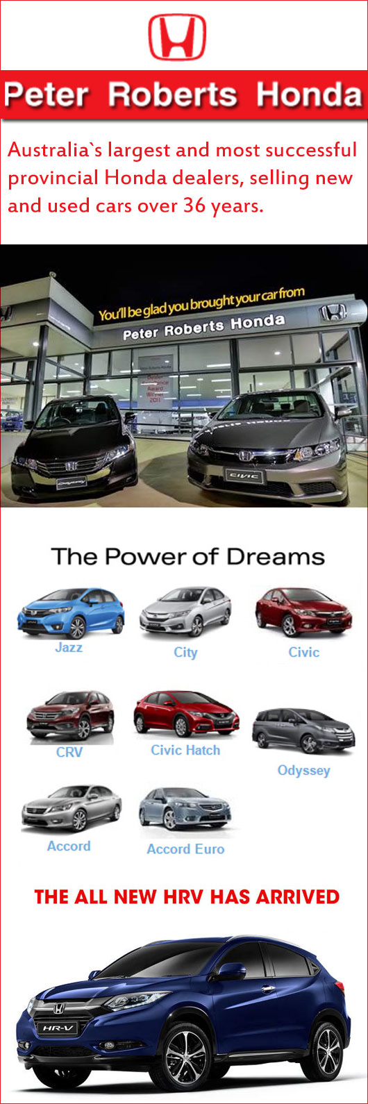 Peter Roberts Honda