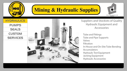 MHS - Mining and Hydraulic Supplies Hero Image
