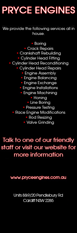 Pryce Engines