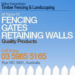 Mike Denniston Timber Fencing & Landscaping