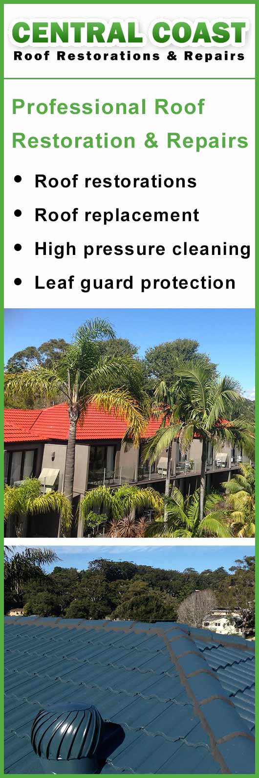 Central Coast Roof Restoration & Repair