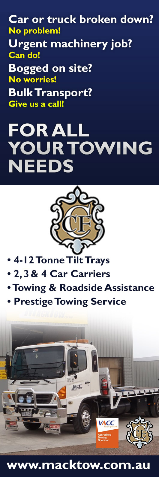Mack Towing Services