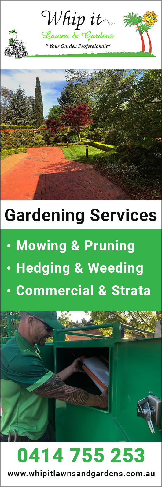 Whip It Lawns & Gardens