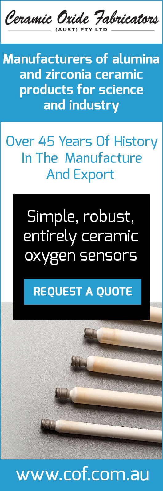 Ceramic Oxide Fabricators