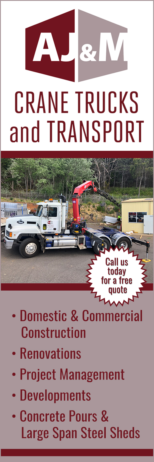 AJ&M Crane Trucks And Transport