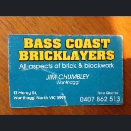 Basscoast Bricklayers