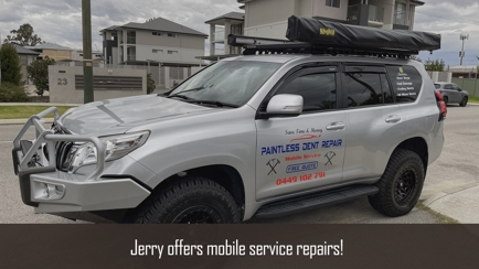 Jerry's Paintless Dent Repair Hero Image
