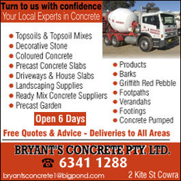 Bryant's Concrete Pty. Ltd.