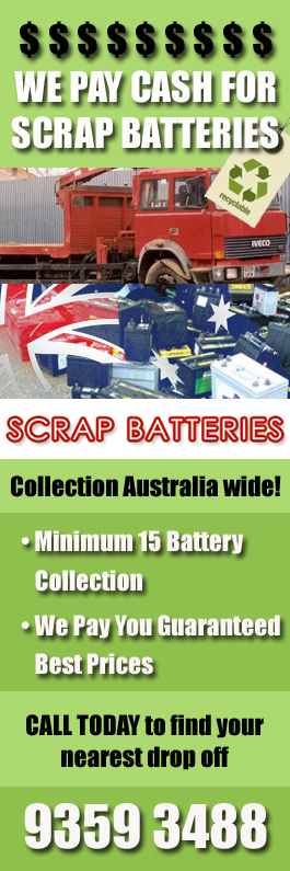 Australian Scrap Battery Collection