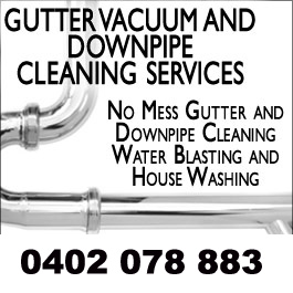 Gutter Vacuum and Downpipe Cleaning Services