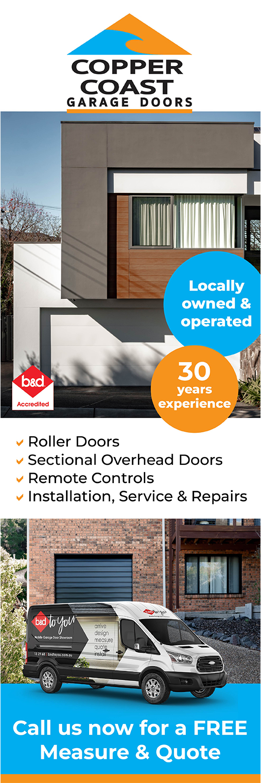 Copper Coast Garage Doors