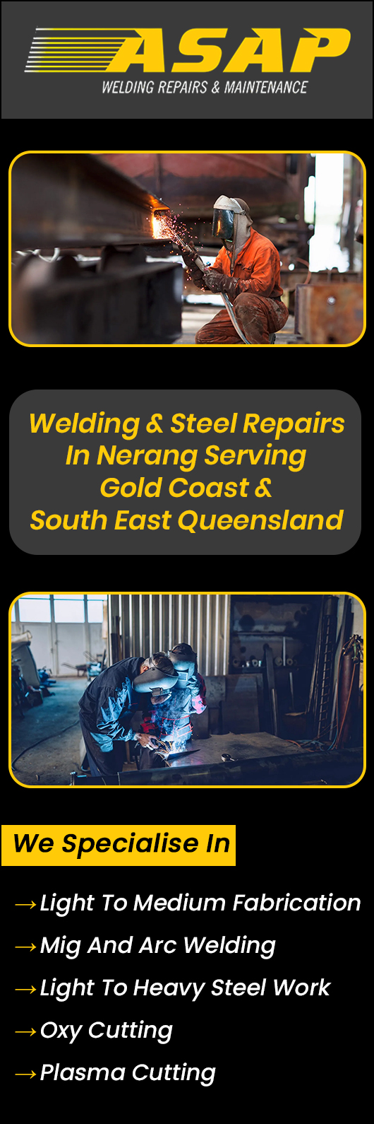 ASAP Welding Repairs and Maintenance
