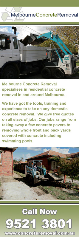 Melbourne Concrete Removal