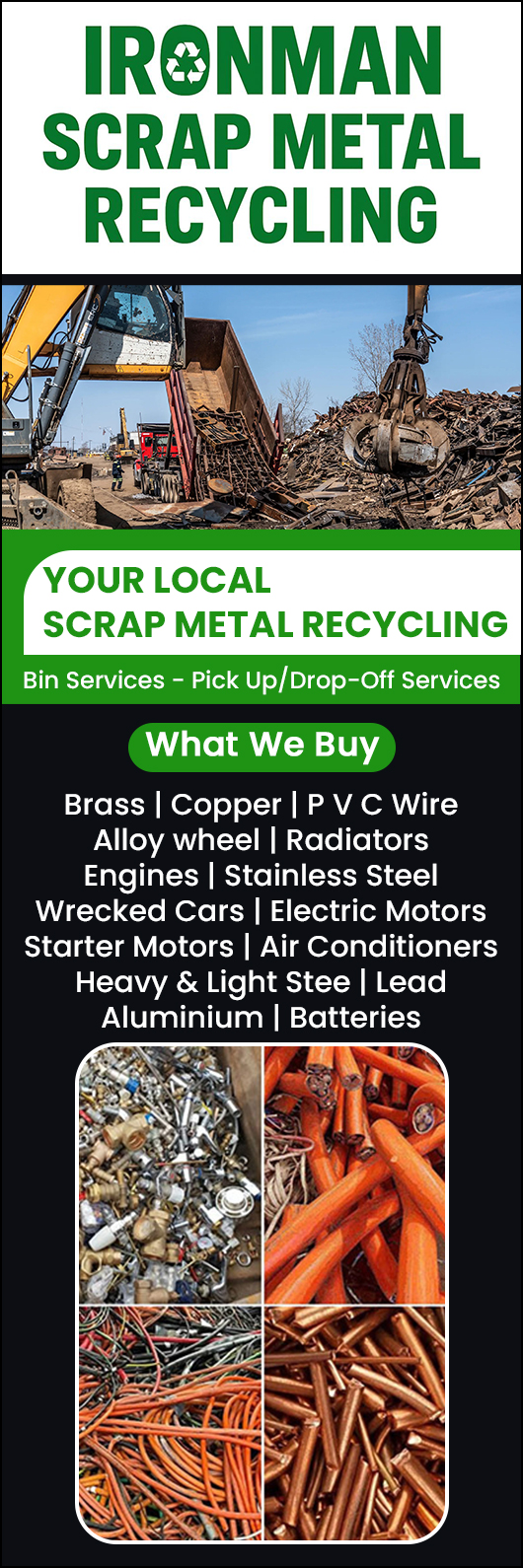 Ironman Scrap Metal Recycling