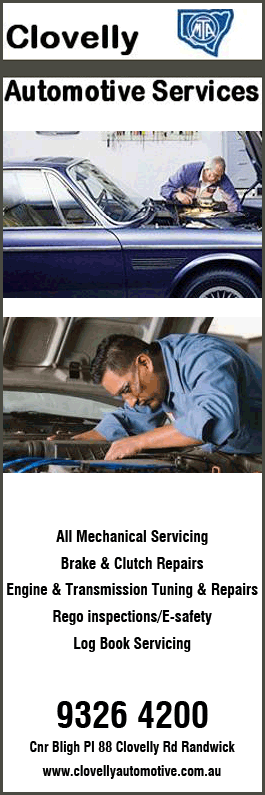 Clovelly Automotive Services Pty Ltd