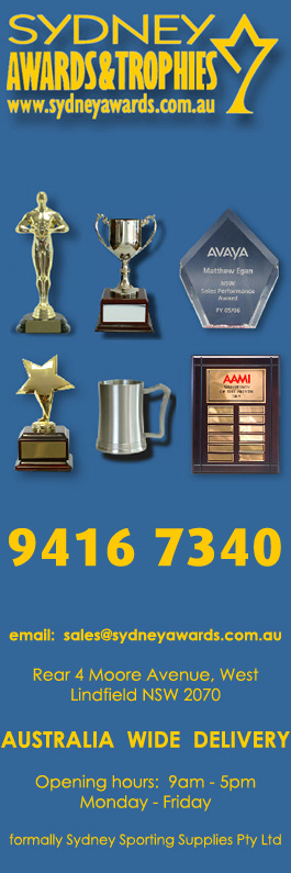 Awards & Trophies Sydney