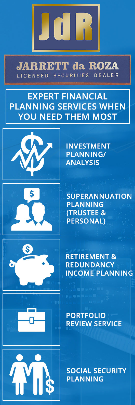 Jarrett da Roza Financial Planning Pty Limited
