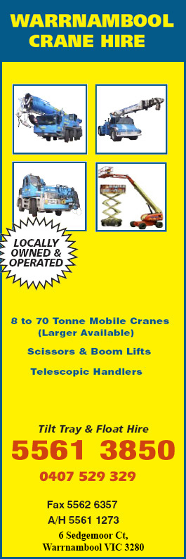 Warrnambool Crane Hire