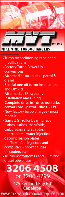 Mike Vine Turbochargers