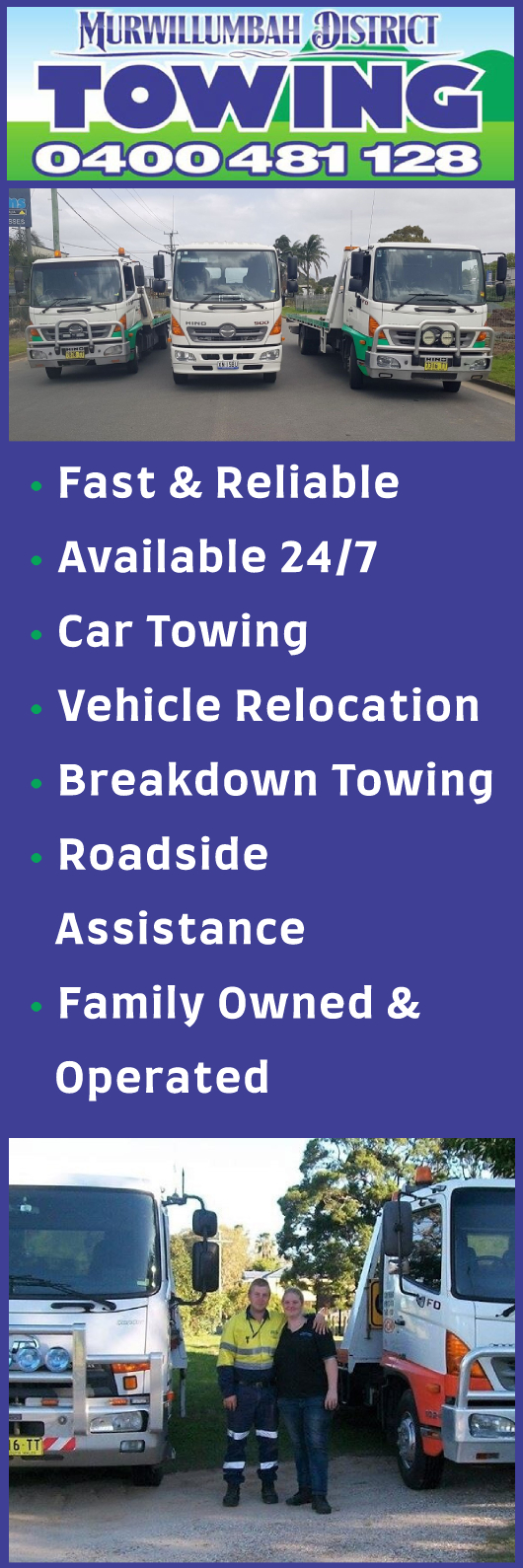 Murwillumbah District Towing