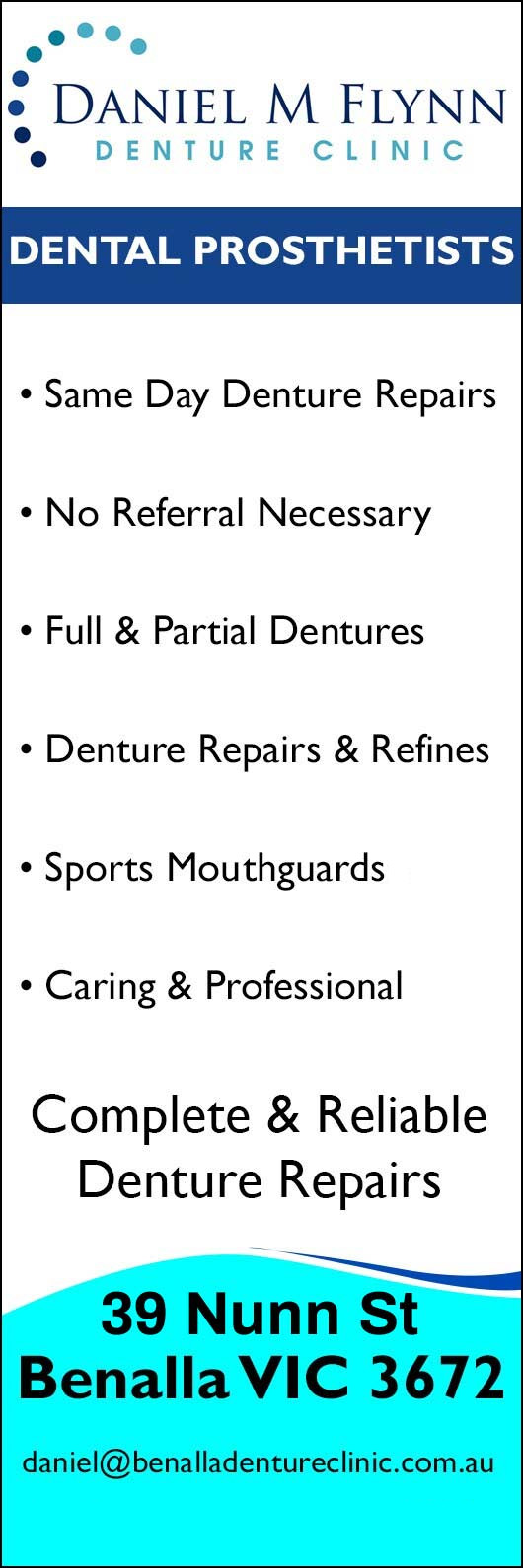 Daniel M Flynn Denture Clinic