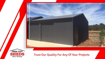 Twin City Sheds Hero Image