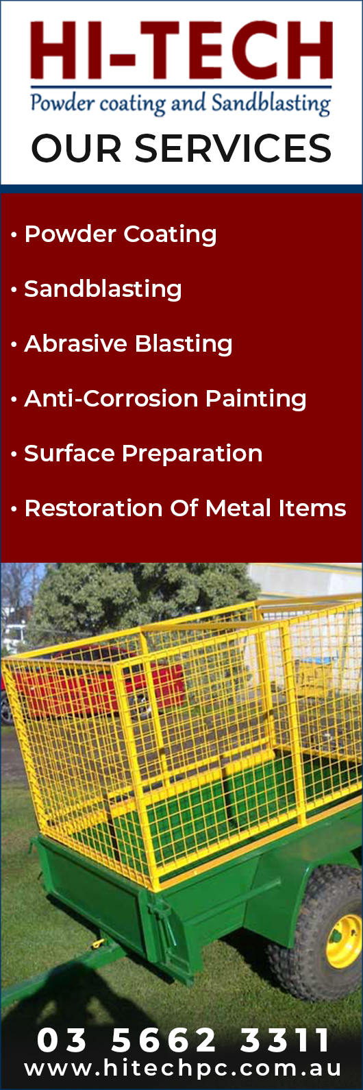 Hi-Tech Powder Coating and Sandblasting