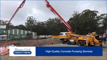Master Civil Concrete Pumping Hero Image